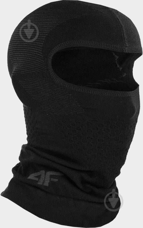 Балаклава 4F BALACLAVA U022 4FAW23ABALU022-20S р.L-XL черный - фото 1