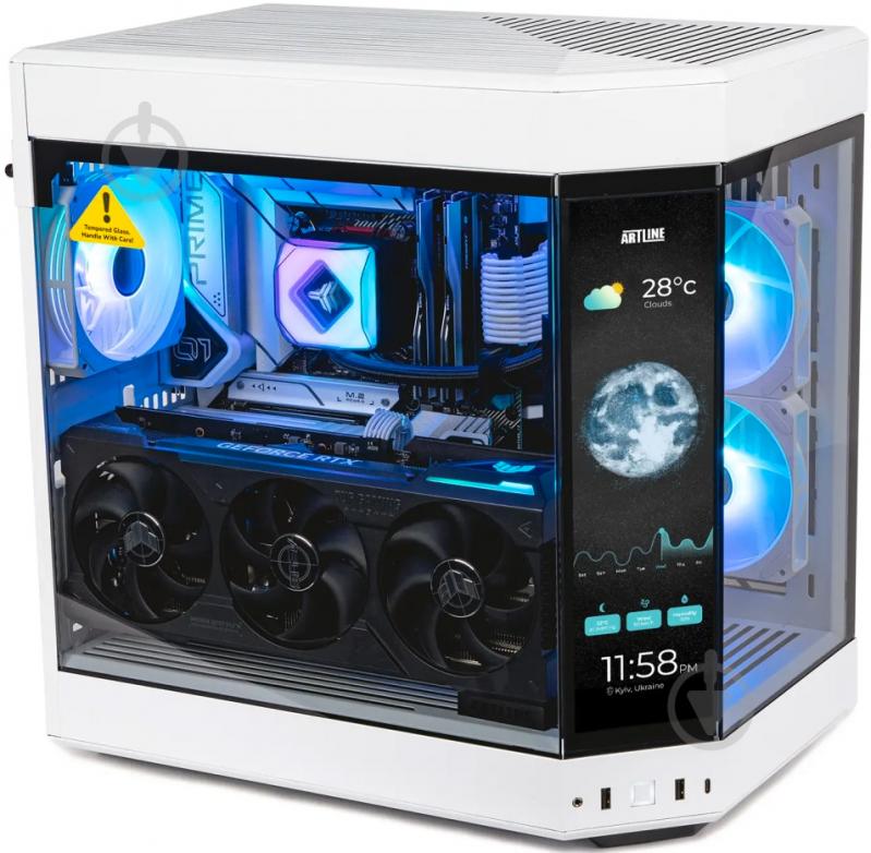 Компьютер Artline Gaming Y60WHITE Windows 11 Home (Y60Whitev13) white - фото 4