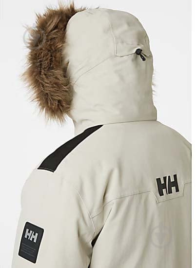 Куртка-парка мужская зимняя Helly Hansen LONGYEAR II PARKA 53322_857 р.S бежевая - фото 4