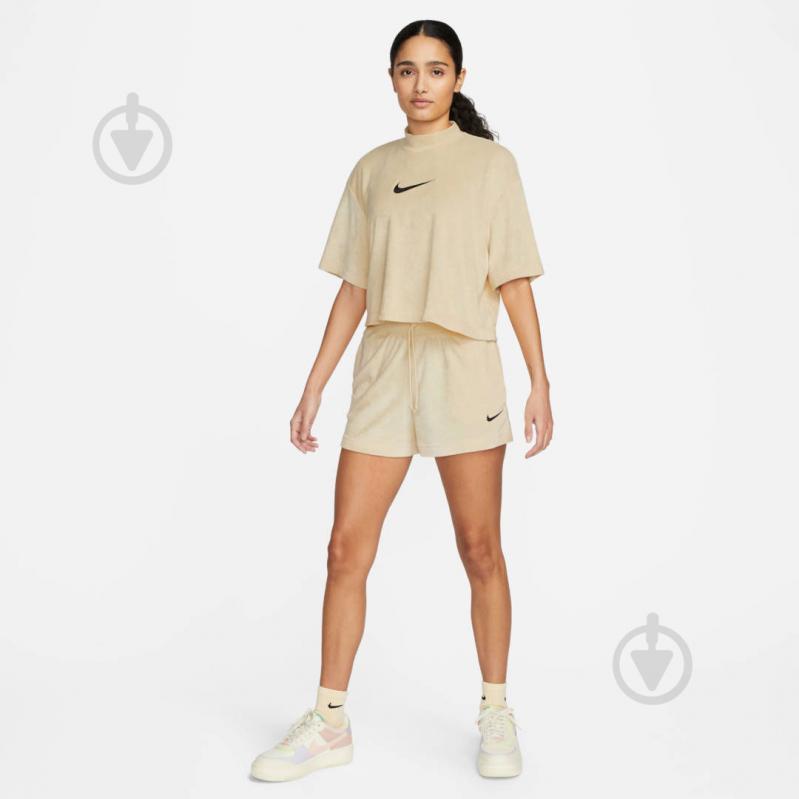 Шорты Nike W NSW TRRY SHORT MS FJ4899-294 р. XL бежевый - фото 3