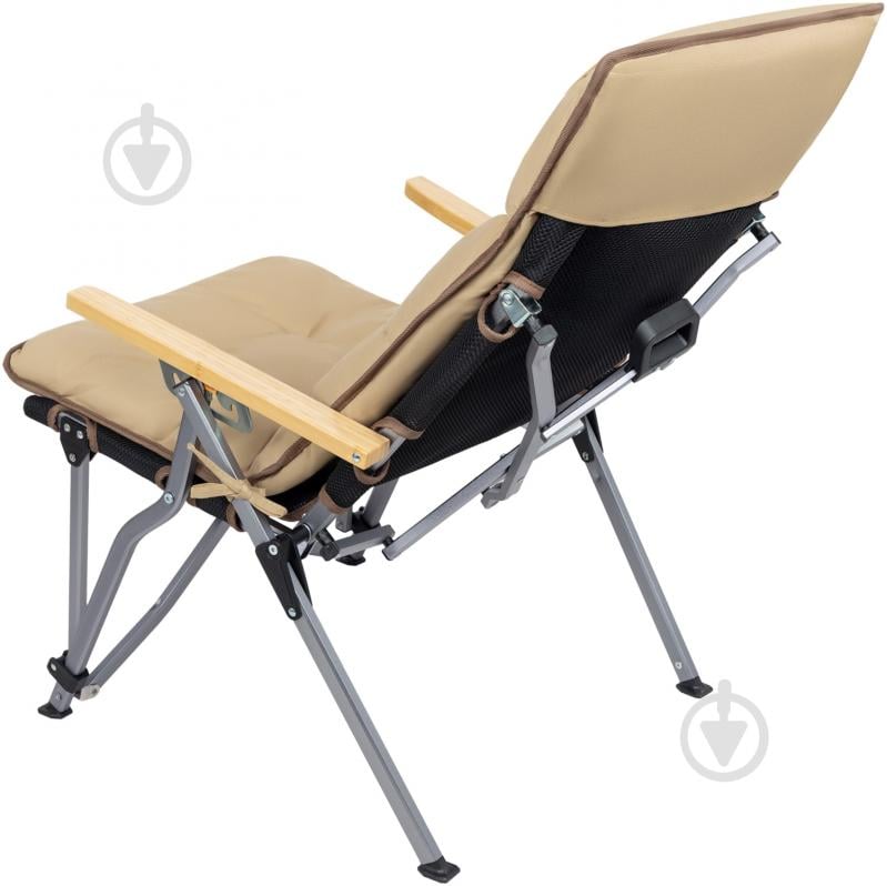 Крісло розкладне KingCamp Mangrove Khaki (2248.58.40) - фото 2 Крісло розкладне KingCamp Mangrove Khaki (2248.58.40) - фото 2