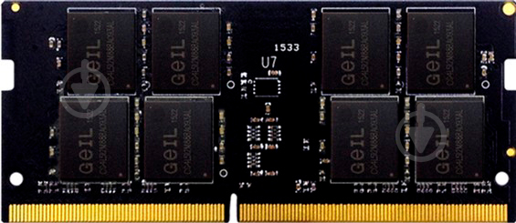 Оперативная память GeIL SODIMM DDR4 16 GB (1x16GB) 2666 MHz (GS416GB2666C19SC) - фото 1