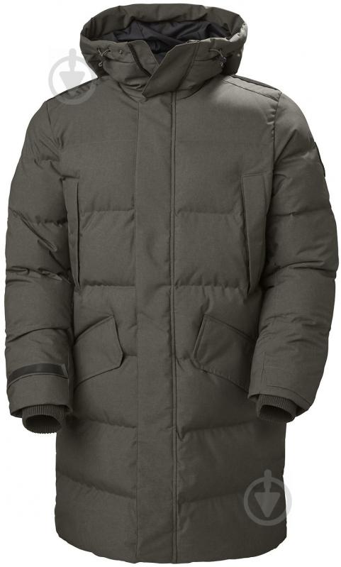 Куртка-парка мужская зимняя Helly Hansen ALASKA PARKA 53487_482 р.M зеленая - фото 1