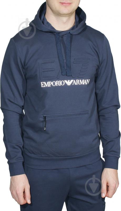 Джемпер EA7 JERSEY_SWEATSHIRT 6GPM37-PJ05Z-1554 р. L голубой - фото 1