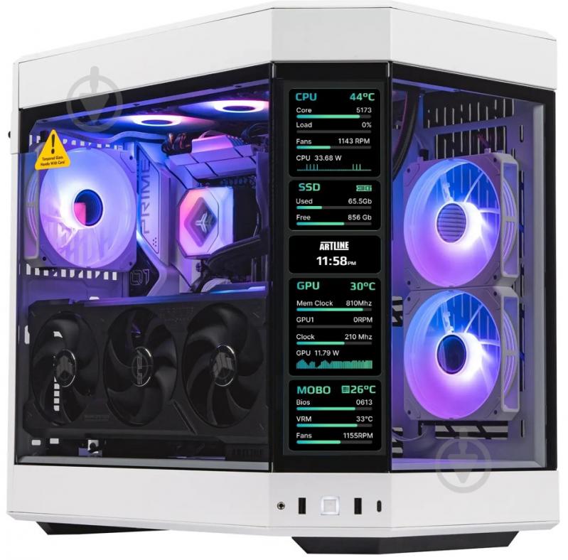 Комп'ютер Artline Gaming Y60WHITE (Y60Whitev24) white - фото 7