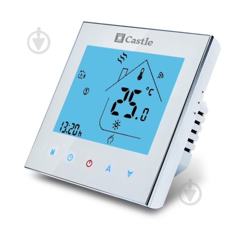Терморегулятор для теплої підлоги Castle AC605H (білий) - фото 1