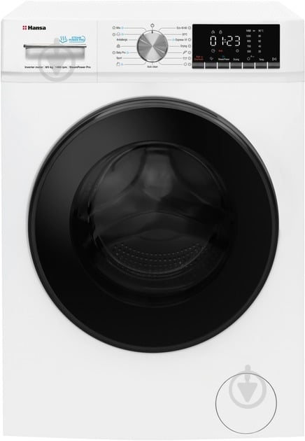 Стиральная машина с сушкой Hansa WDHG814481W - фото 1 Стиральная машина с сушкой Hansa WDHG814481W - фото 1