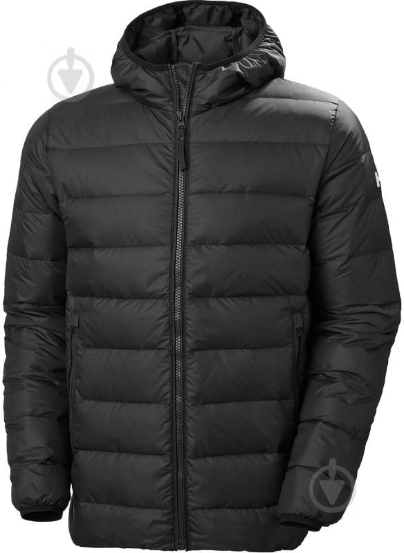 Куртка чоловіча зимова Helly Hansen SVALBARD DOWN JACKET 53493_990 р.S чорна - фото 1