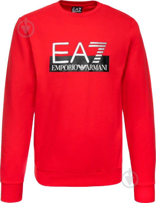 Світшот EA7 JERSEY_SWEATSHIRT 6GPM60-PJ05Z-1450 р. M червоний - фото 1