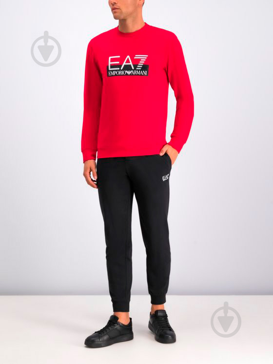 Свитшот EA7 JERSEY_SWEATSHIRT 6GPM60-PJ05Z-1450 р. M красный - фото 2