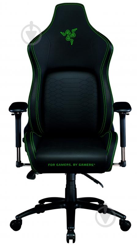Крісло Razer Iskur green (RZ38-02770100-R3G1) чорно-зелений - фото 1