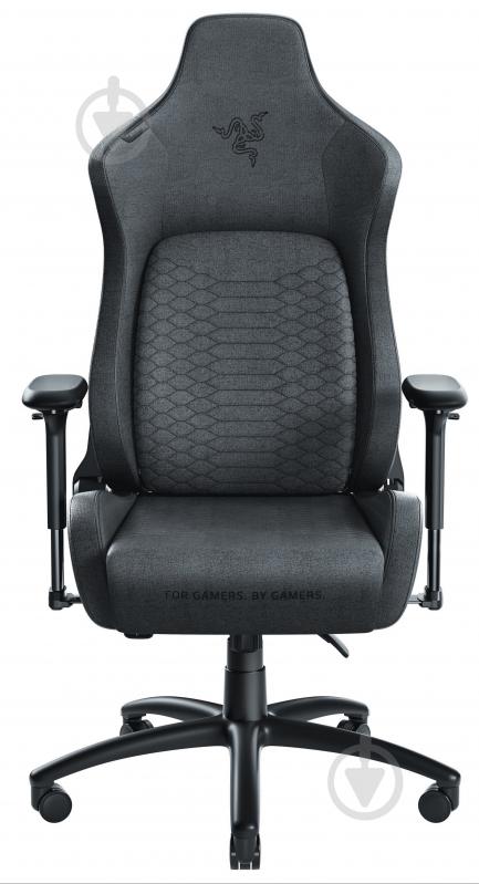 Крісло Razer Iskur Fabric XL (RZ38-03950300-R3G1) сірий - фото 1