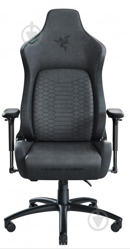 Крісло Razer Iskur Fabric (RZ38-02770300-R3G1) сірий - фото 1 Крісло Razer Iskur Fabric (RZ38-02770300-R3G1) сірий - фото 1
