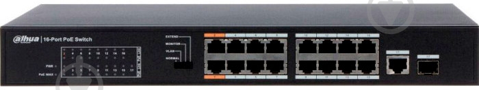 Коммутатор Dahua DH-PFS3117-16ET-135 - фото 1