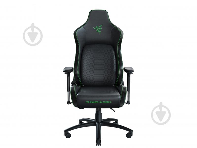 Крісло Razer Iskur green XL (RZ38-03950100-R3G1) чорно-зелений - фото 1 Крісло Razer Iskur green XL (RZ38-03950100-R3G1) чорно-зелений - фото 1