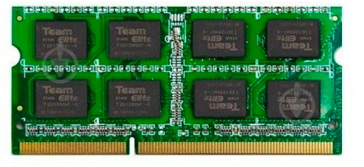 Оперативная память Team SODIMM DDR3 4 GB (1x4GB) 1600 MHz (TED34G1600C11-S01) - фото 1