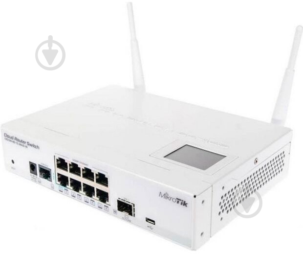 Коммутатор Mikrotik CRS109-8G-1S-2HnD-IN - фото 3 Коммутатор Mikrotik CRS109-8G-1S-2HnD-IN - фото 3