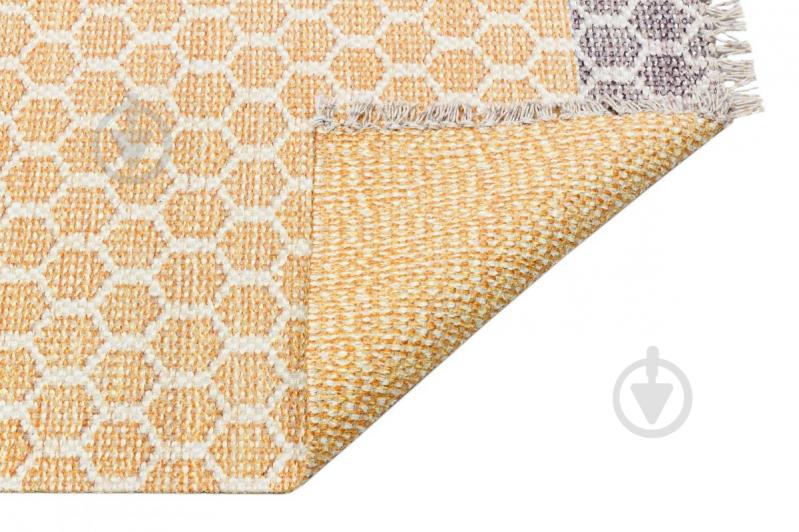 Ковер Ekohali Bodrum BD 06 Yellow 150x230 см двусторонний - фото 3