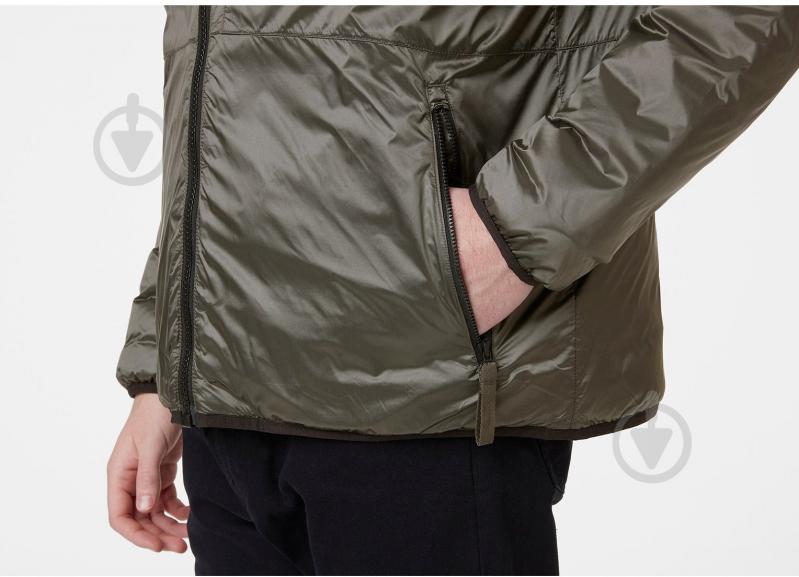 Куртка мужская зимняя Helly Hansen ACTIVE INSULATED JACKET 53524_482 р.S зеленая - фото 6