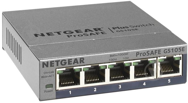 Комутатор NETGEAR GS105E-200PES - фото 1