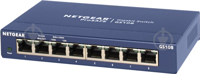 Комутатор NETGEAR GS108GE_ - фото 2