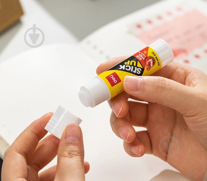 Клей-карандаш 7101E 9 г PVA Deli - фото 5