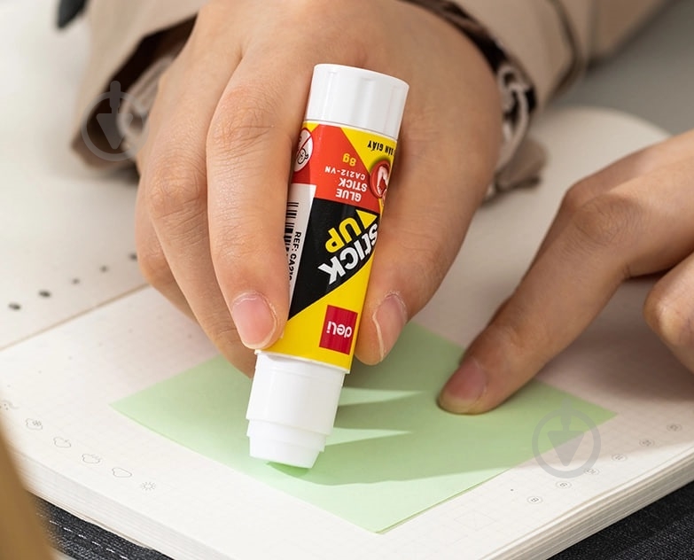 Клей-карандаш 7101E 9 г PVA Deli - фото 2