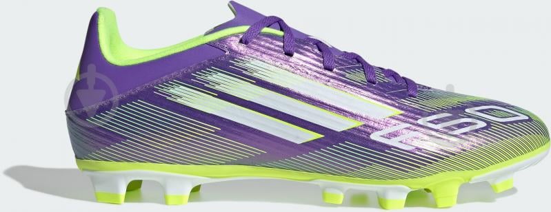 Бутсы Adidas F50 CLUB FG/MG JI0043 р.42 2/3 фиолетовый - фото 1 Бутсы Adidas F50 CLUB FG/MG JI0043 р.42 2/3 фиолетовый - фото 1