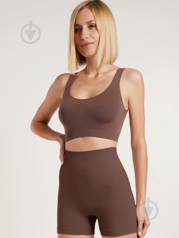 Топ Giulia Tank top deep taupe р.L/XL коричневый - фото 3 Топ Giulia Tank top deep taupe р.L/XL коричневый - фото 3