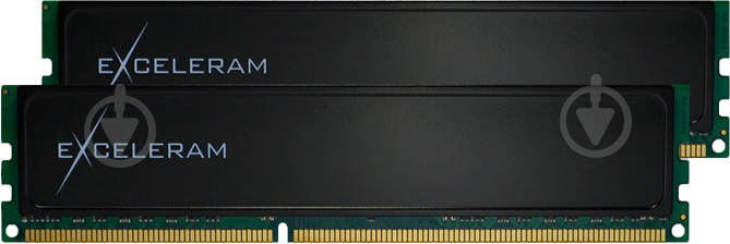 Оперативна пам'ять Exceleram DDR3 SDRAM 8 GB (2x4GB) 1600 MHz (E30173A) Black Sark - фото 1