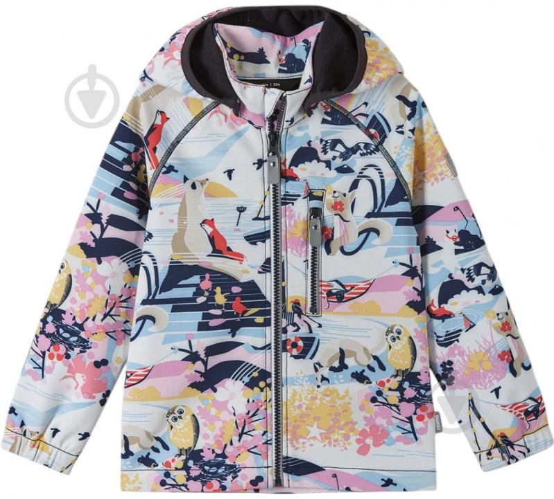 Куртка для девочек Reima Softshell Vantti р.92 сиреневый 5100009B-4203 - фото 2