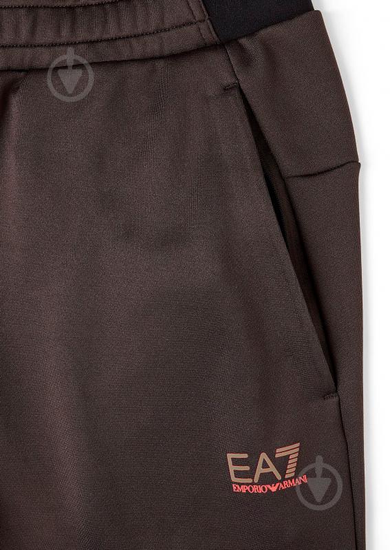 Брюки EA7 JERSEY_TROUSER 6GPP85-PJ16Z-1761 р. S коричневый - фото 5