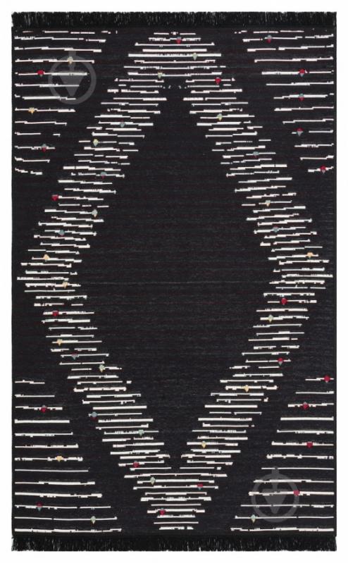Ковер Ekohali Arya AR 09 Black 120x180 см двусторонний - фото 1