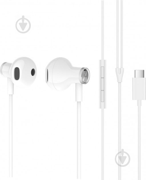 Наушники Xiaomi Dual Driver Type-C Earphones white (ZBW4434TY) - фото 1