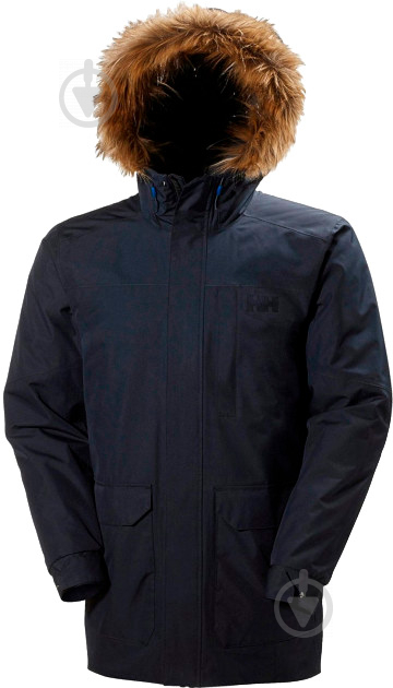 Куртка-парка мужская зимняя Helly Hansen DUBLINER PARKA 54403_597 р.3XL синяя - фото 1