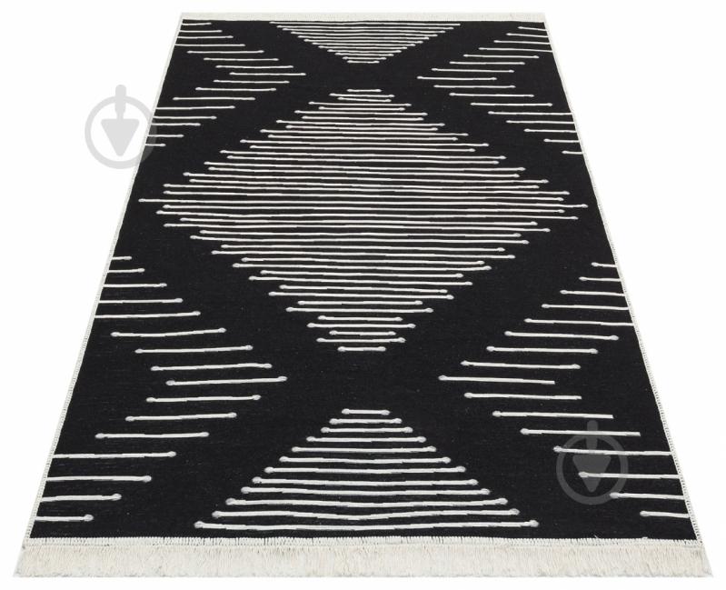 Ковер Ekohali Arya AR 15 Black 120x180 см двусторонний - фото 2