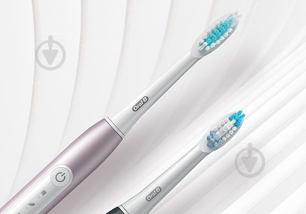 Электрическая зубная щетка Oral-B Pulsonic Slim Luxe 4900 черная и розовая - фото 9