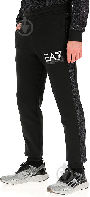 Брюки EA7 JERSEY_TROUSER 6GPP91-PJ07Z-1200 р. S черный - фото 4