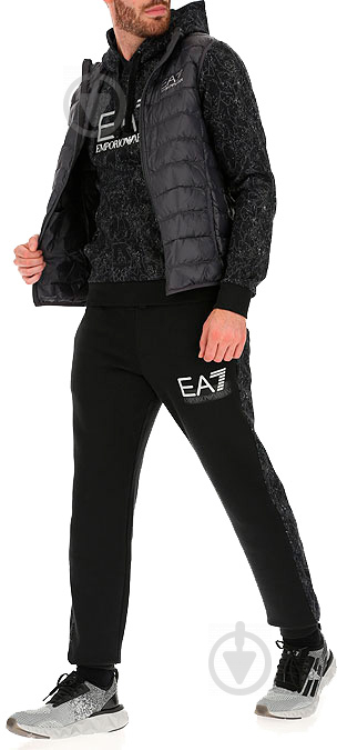 Брюки EA7 JERSEY_TROUSER 6GPP91-PJ07Z-1200 р. S черный - фото 7