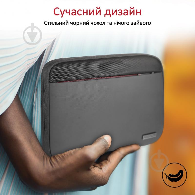 Сумка для планшета Promate PadMate black (padmate.black) PadMate 10” (padmate.black) - фото 5