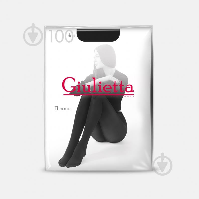 Колготки жіночі Giulia THERMO 100 р. 2S nero - фото 1 Колготки жіночі Giulia THERMO 100 р. 2S nero - фото 1