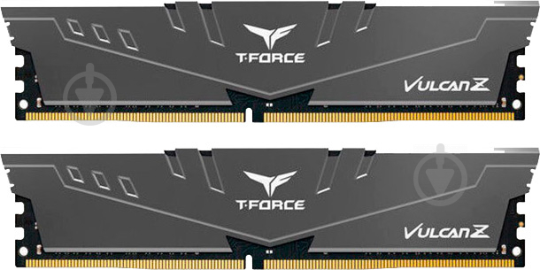 Оперативная память Team DDR4 SDRAM 16 GB (2x8GB) 2666 MHz (TLZGD416G2666HC18HDC01) T-Force Vulcan Z Gray - фото 1