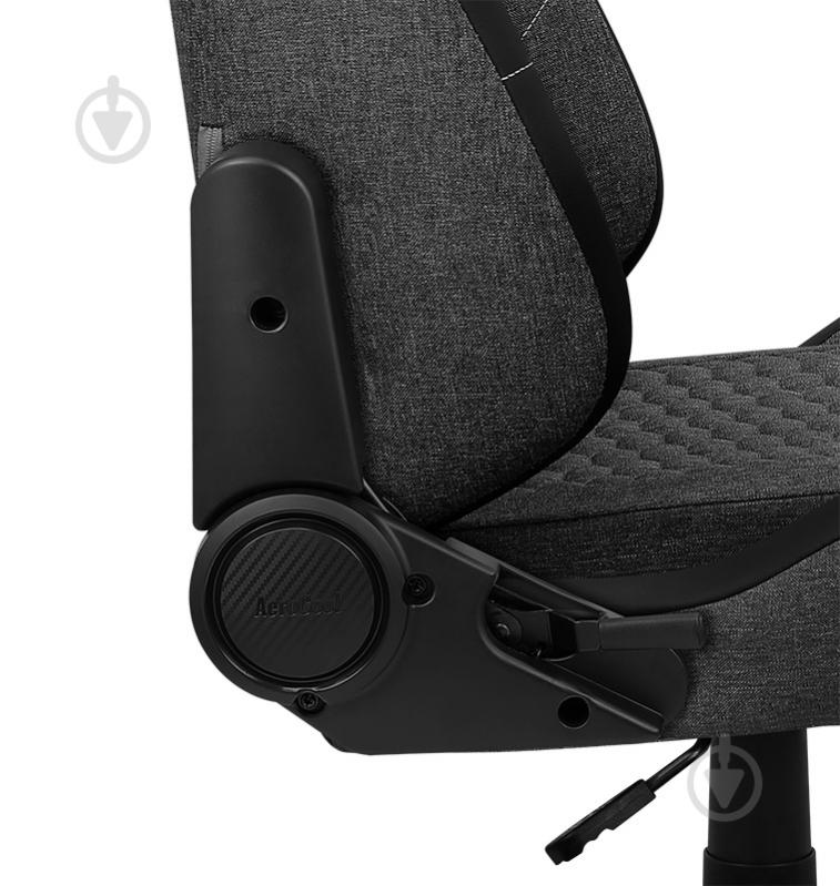 Кресло AeroCool Crown AeroWeave Ash Black черный - фото 8