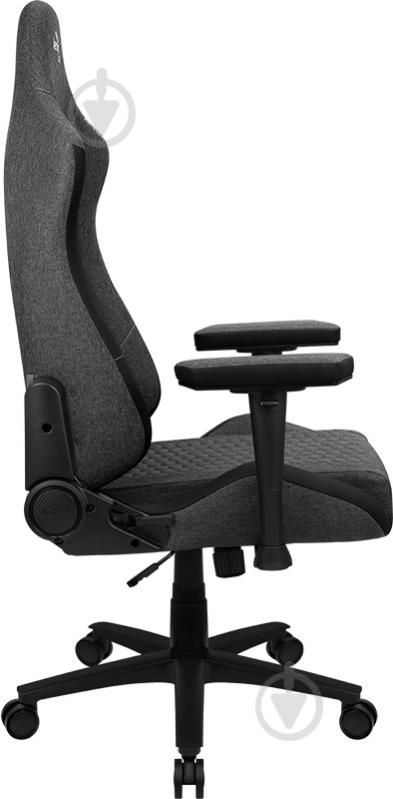 Кресло AeroCool Crown AeroWeave Ash Black черный - фото 2