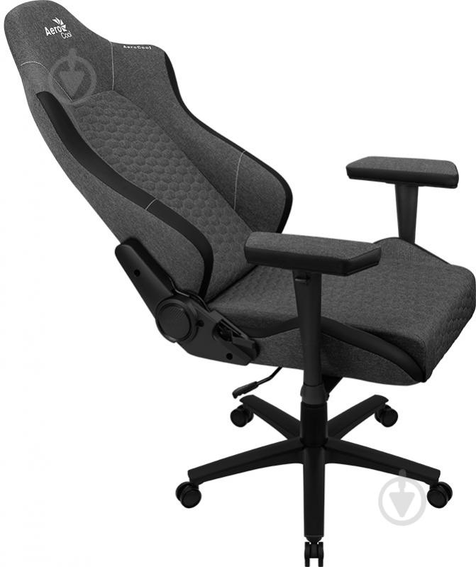 Кресло AeroCool Crown AeroWeave Ash Black черный - фото 3
