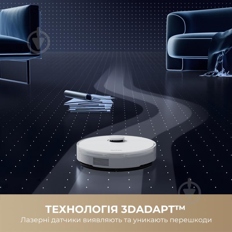 Робот-пилосос MOVA S10 (RLS42SA) white - фото 3