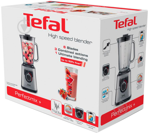 Блендер стаціонарний Tefal Perfectmix BL811D38 серый - фото 5