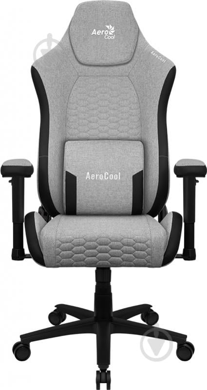 Крісло AeroCool Crown AeroWeave Ash Grey сірий - фото 1