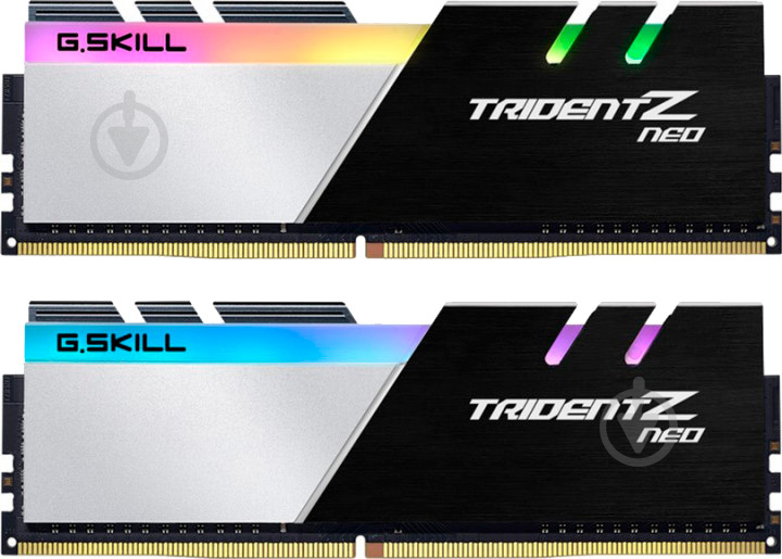 Оперативна пам'ять G.Skill DDR4 SDRAM 32 GB (2x16GB) 3200 MHz (F4-3200C16D-32GTZN) TridentZ NEO - фото 3