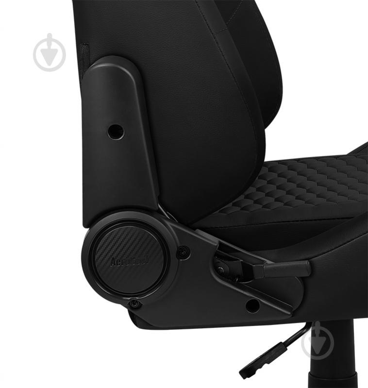 Кресло AeroCool Crown Leatherette All Black черный - фото 7